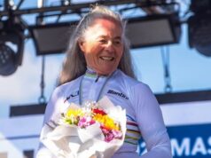 Ciclista adulta mayor de Villarrica se corona campeona mundial MTB XCO master 2026