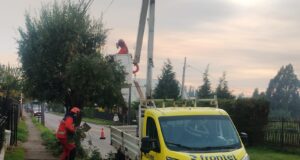 Frontel refuerza trabajos de mantenimiento en zona urbana de Imperial para mejorar la calidad del suministro eléctrico