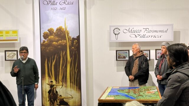 Charla histórica sobre Villarrica se realizó en Linquen centro cultural