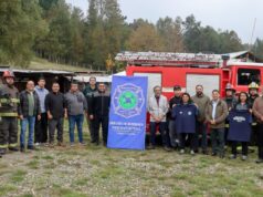 Brigada de bomberos Weichafe Kütxal apoyará emergencias de la comunidad del sector Chesque y alrededores