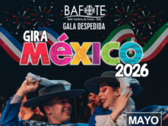 BAFOTE realizará gala folclórica a beneficio de su próxima gira internacional a México