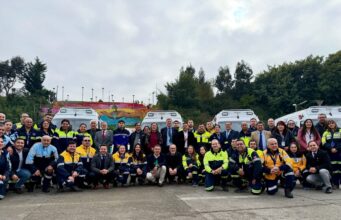 Cautín refuerza su red de urgencias con 21 nuevas ambulancias