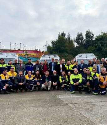 Cautín refuerza su red de urgencias con 21 nuevas ambulancias