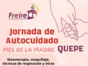 Municipalidad de Freire invita a una jornada de autocuidado en el mes de la madre en Quepe