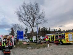 Copiloto murió tras brutal choque de furgón en Gorbea