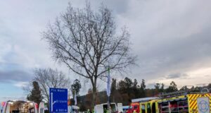 Copiloto murió tras brutal choque de furgón en Gorbea
