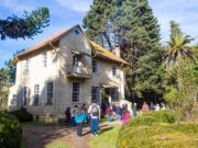 Día de los patrimonios: Vecinos recorren la histórica hacienda El Budi en Teodoro Schmidt