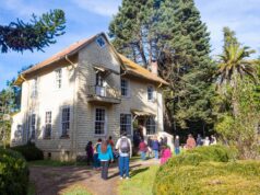 Día de los patrimonios: Vecinos recorren la histórica hacienda El Budi en Teodoro Schmidt