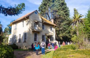 Día de los patrimonios: Vecinos recorren la histórica hacienda El Budi en Teodoro Schmidt