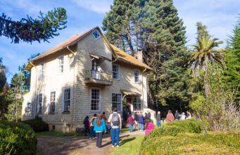 Día de los patrimonios: Vecinos recorren la histórica hacienda El Budi en Teodoro Schmidt