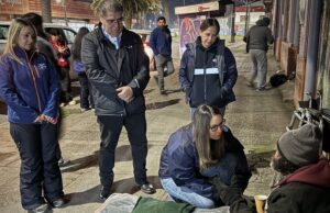 Autoridades se desplegaron por Temuco tras primera activación del Código Azul para proteger a personas en situación de calle