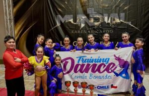 Talento regional de oro: Histórica participación de academia temuquense en Mundial de Ritmos Latinos