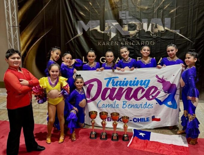 Talento regional de oro: Histórica participación de academia temuquense en Mundial de Ritmos Latinos
