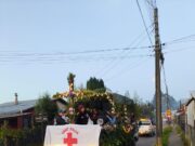 Cruz de Mayo solidaria reunió apoyo de la comunidad para el comedor solidario de la Cruz Roja chilena filial Gorbea