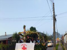 Cruz de Mayo solidaria reunió apoyo de la comunidad para el comedor solidario de la Cruz Roja chilena filial Gorbea