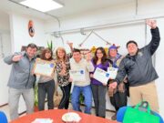 Alcaldesa Jacqueline Romero desayuna con jóvenes pitrufqueninos destacados a nivel regional