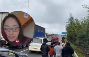 Carro fúnebre recorre Pitrufquén con cuerpo de joven madre víctima de voraz incendio en mall chino