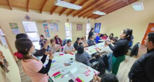 En el microcentro de rehabilitación de Radal se llevó a cabo una nueva jornada del taller de estimulación cognitiva