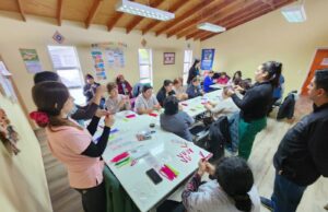 En el microcentro de rehabilitación de Radal se llevó a cabo una nueva jornada del taller de estimulación cognitiva