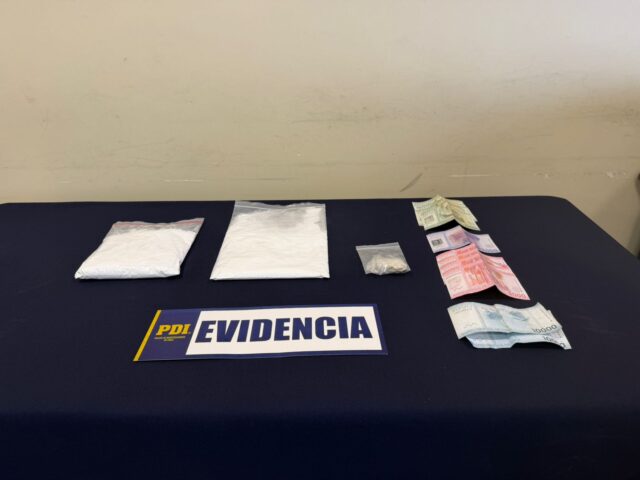 Desbaratan punto de venta de drogas en toma de Angol: hay dos detenidos