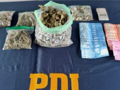Cayó con droga, dinero y elementos de dosificación: un detenido por microtráfico en Villarrica