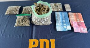 Cayó con droga, dinero y elementos de dosificación: un detenido por microtráfico en Villarrica