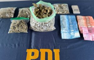 Cayó con droga, dinero y elementos de dosificación: un detenido por microtráfico en Villarrica