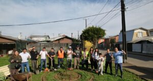 Vecinos y municipio recuperan espacio público en sector El Bosque de Freire
