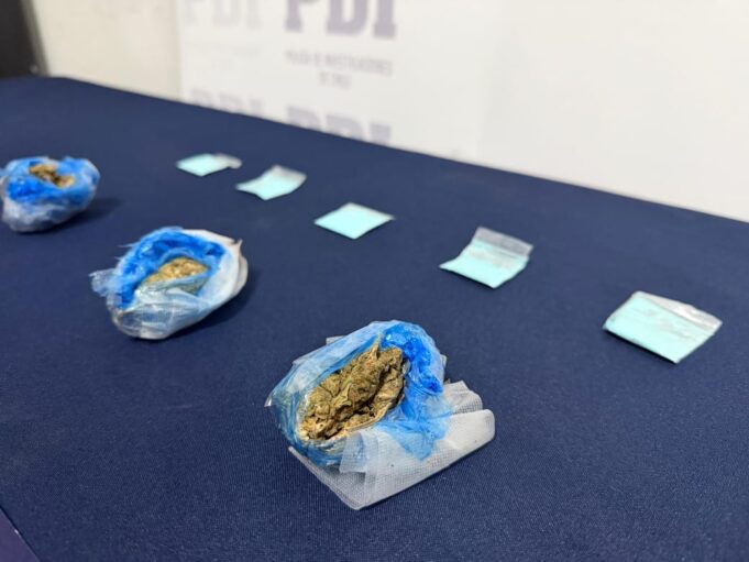 PDI Traiguén concreta dos procedimientos antidrogas y detiene a dos personas por microtráfico