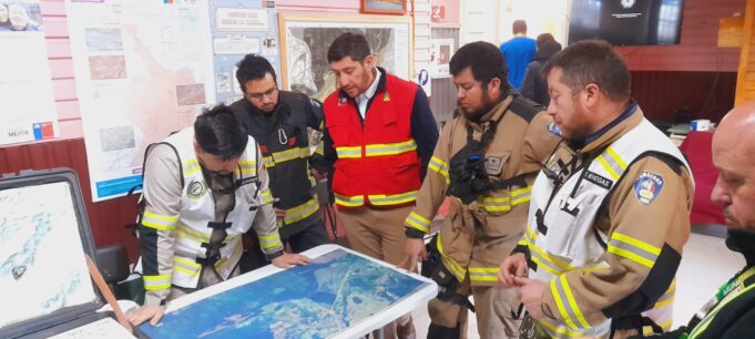 Más de 80 hectáreas preliminares afectadas por incendio forestal en sector villa García en la comuna de Cunco