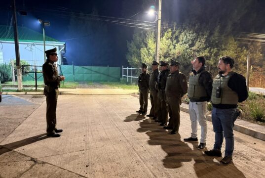 Drogas, armas blancas y alcohol: amplio despliegue policial terminó con siete detenidos en Gorbea