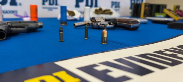 En Angol desarticulan foco asociado a armas y drogas tras investigación vinculada a amenazas en contexto escolar