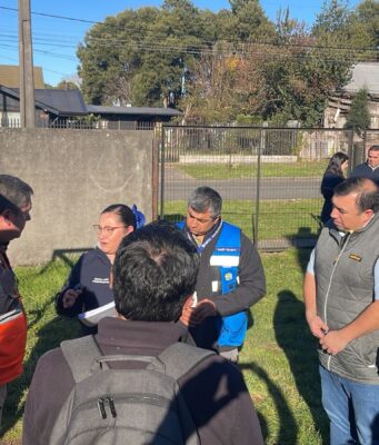 Municipio de Pitrufquén y Senapred promueven la aplicación de planes integrales de seguridad en los establecimientos educacionales