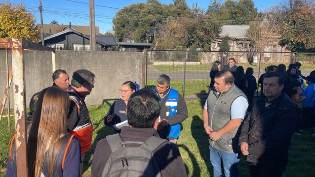 Municipio de Pitrufquén y Senapred promueven la aplicación de planes integrales de seguridad en los establecimientos educacionales