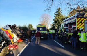 Con arresto domiciliario queda conductor de bus JAC tras fatal volcamiento en ruta Freire-Villarrica