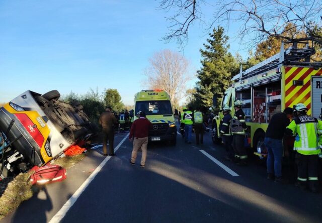 Empresa buses JAC lamenta fatal volcamiento que dejó un muerto y 29 lesionados en ruta Freire -Villarrica