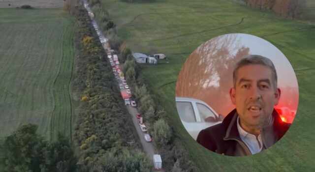 Alcalde de Freire exige pavimentar ruta clave tras fatal volcamiento de bus JAC