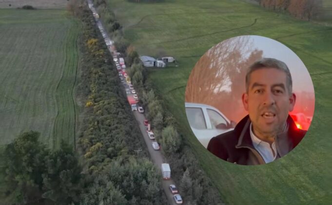 Alcalde de Freire exige pavimentar ruta clave tras fatal volcamiento de bus JAC