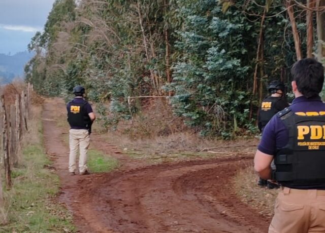 PDI desarrolla diligencias investigativas por robo con violencia que afecto a funcionarios municipales en Angol