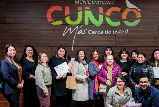 SEREMI de la mujer participa en lanzamiento de programas mujeres jefas de hogar y 4 a 7 en la comuna de Cunco