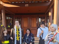 Carrera de corpóreos motivó a niños y jóvenes en feria de emprendedores OMJ en Villarrica