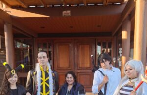 Carrera de corpóreos motivó a niños y jóvenes en feria de emprendedores OMJ en Villarrica
