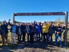 Lautaro inauguró cementerio indígena Manuel Levinao