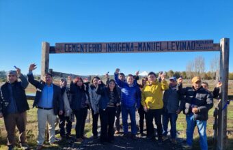 Lautaro inauguró cementerio indígena Manuel Levinao
