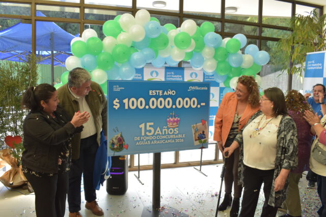Aguas Araucanía cierra este semana postulaciones a su fondo concursable