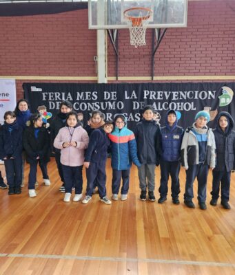 Feria preventiva reunió a estudiantes de Quepe en el marco del mes de la prevención del consumo de alcohol y drogas