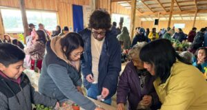 Gran trafkintu reunió a más de 150 productores agrícolas en el sector cordillera de Pitrufquén