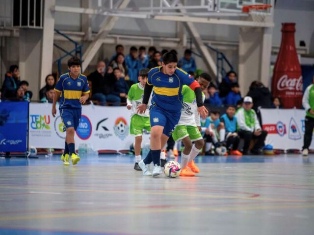 El futsal se enciende en el Ñielol: Comenzó el nacional escolar sub-12 “Somos futuro 2026”.