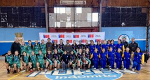 Purén coronó a las campeonas del básquetbol escolar femenino de Malleco