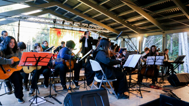 Concierto de otoño reunió a familias y puso en valor el trabajo colaborativo entre el municipio de Loncoche y CMPC